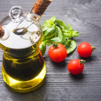 Azeite de oliva na dieta mediterrânea