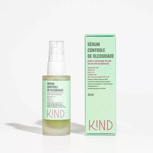 Sérum de Controle de Oleosidade Kind Beauty 30ml para produtos para beleza limpa
